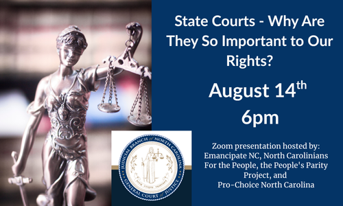 Justice is Blind State Courts Webinar by partners