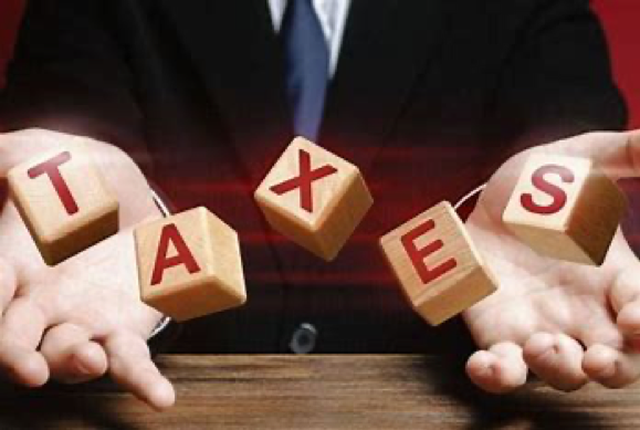 taxes stock image 