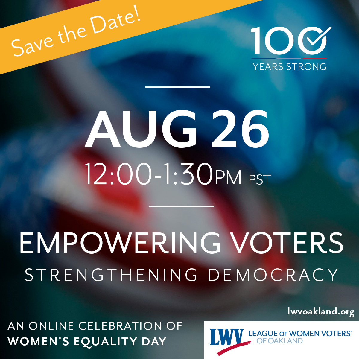 Equality Day Save the Date
