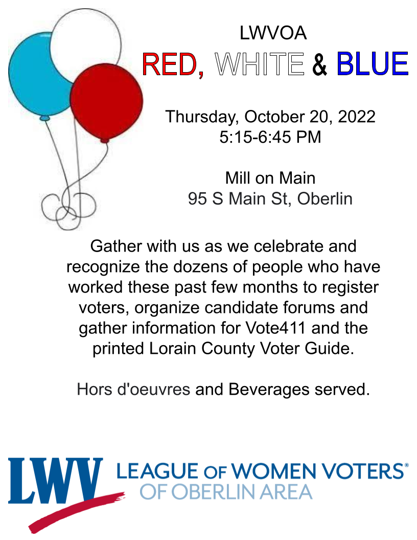 red white and blue event