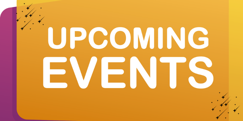 Upcoming events newer