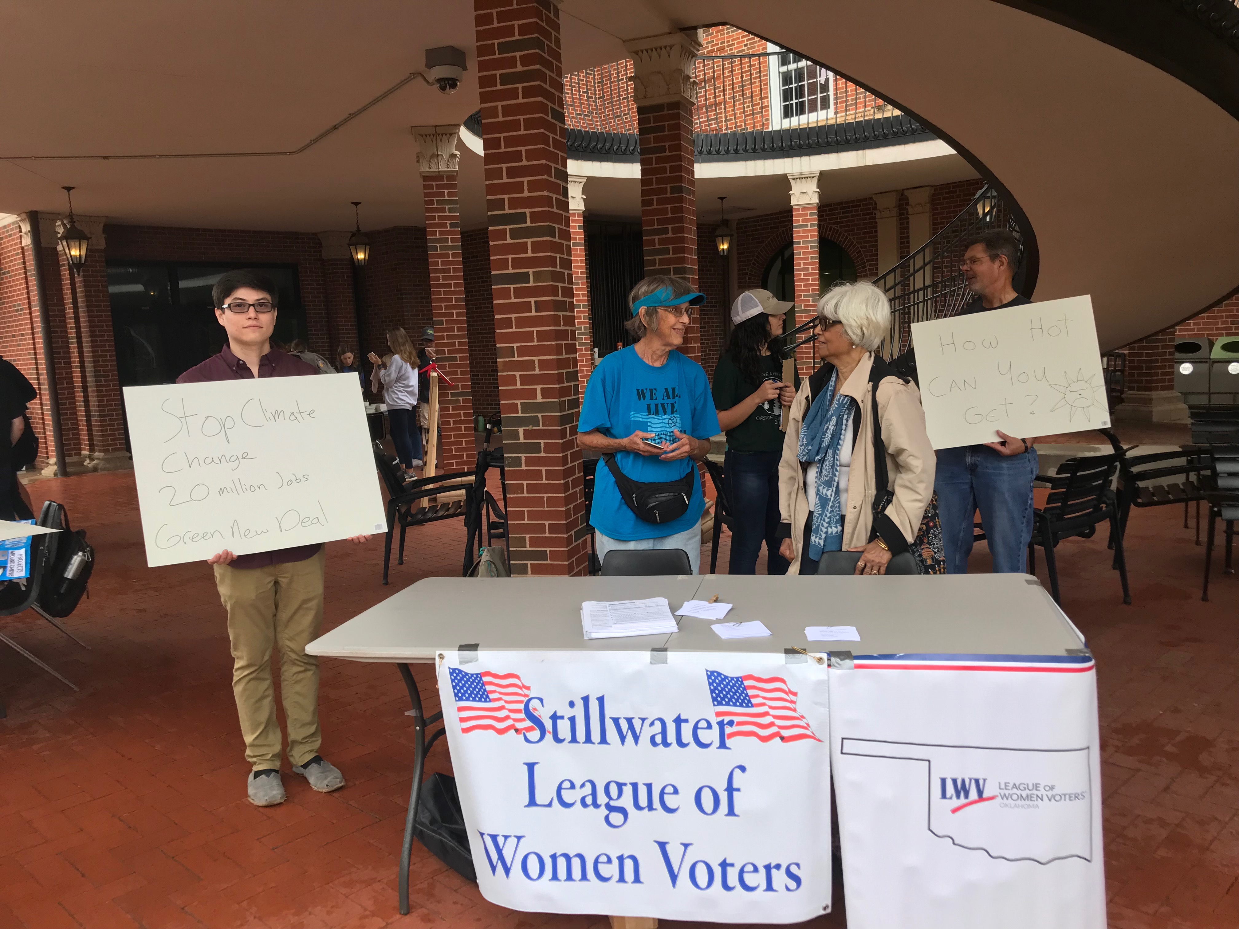 LWV Stillwater Supported the OSU Climate Strike