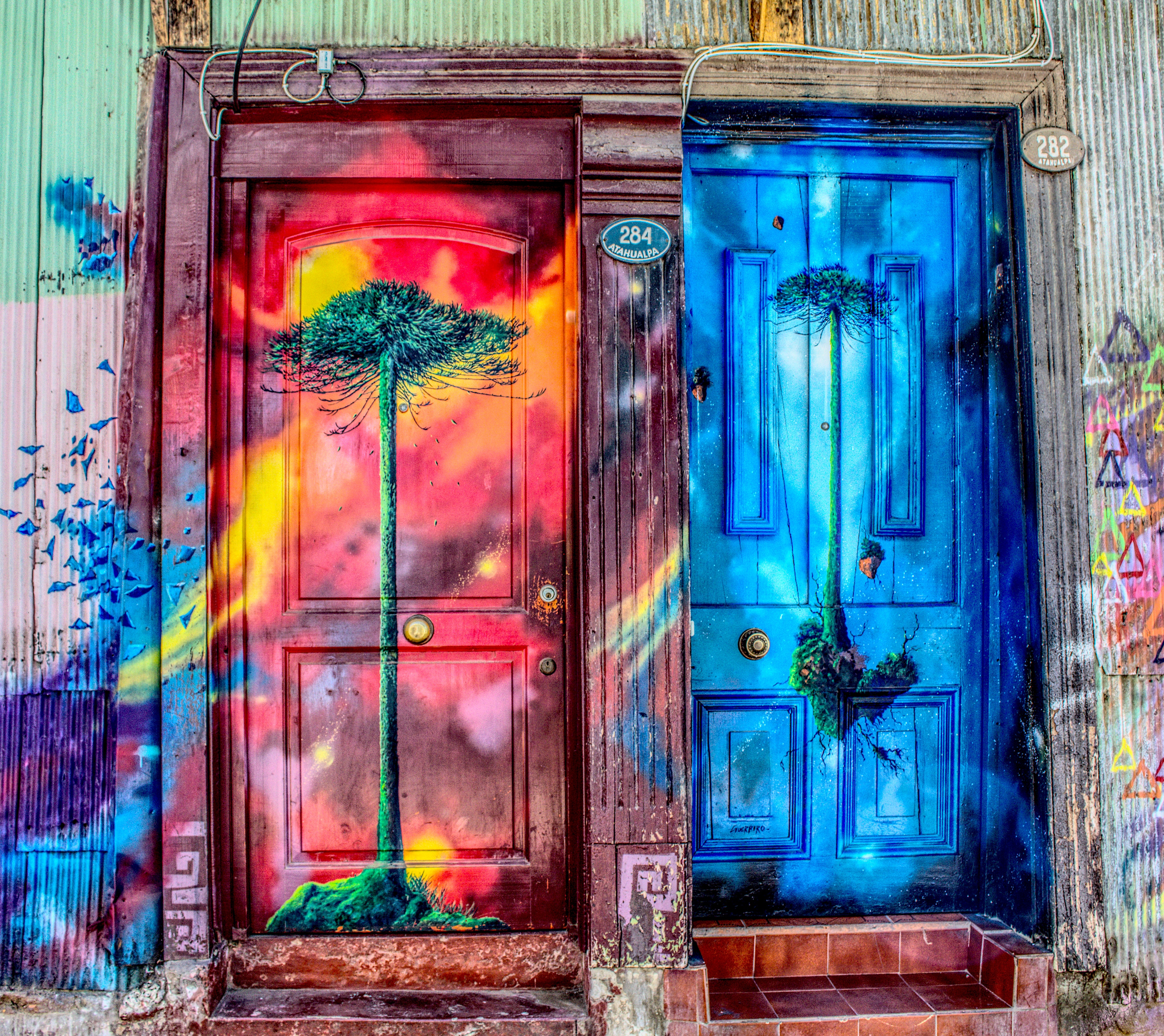 Painted Doors