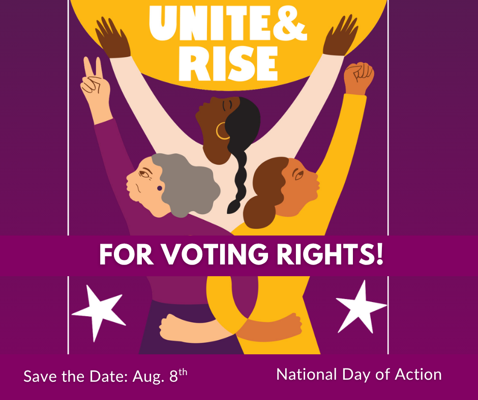 Unite and Rise - August 8 graphic