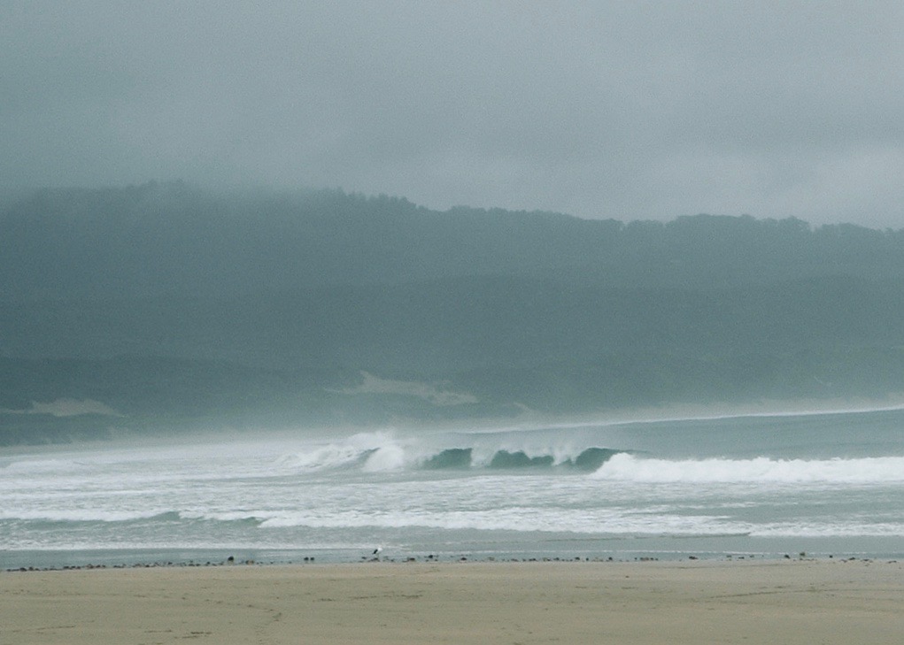 Be aware of climate change Waves at beach