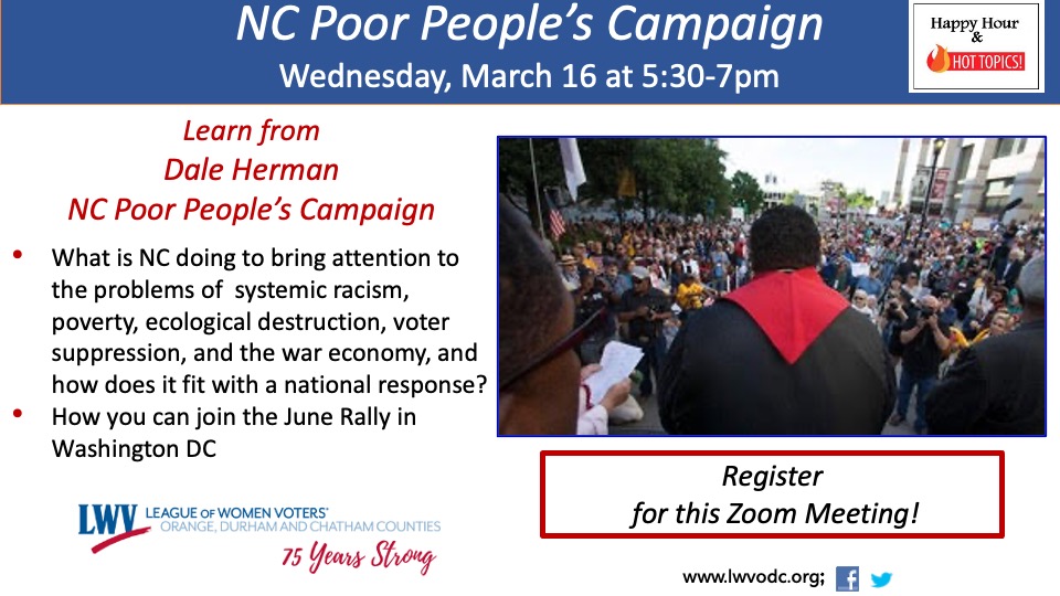 NC's Poor People's Campaign