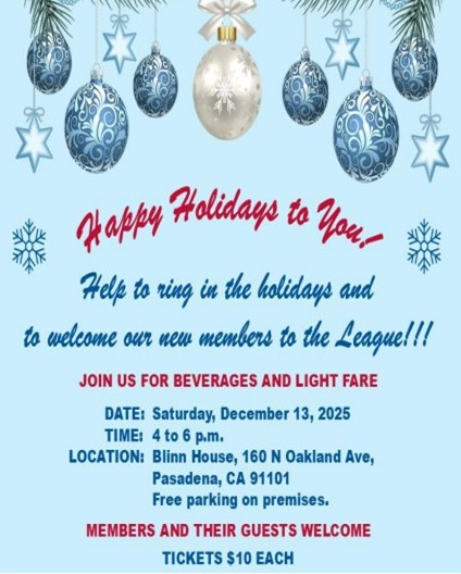 LWV-PA Holiday Party 2025 Image