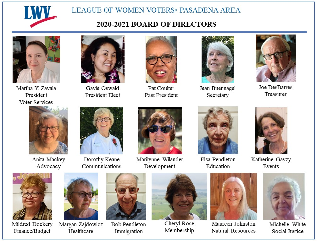 Board Pasadena Area 20-21