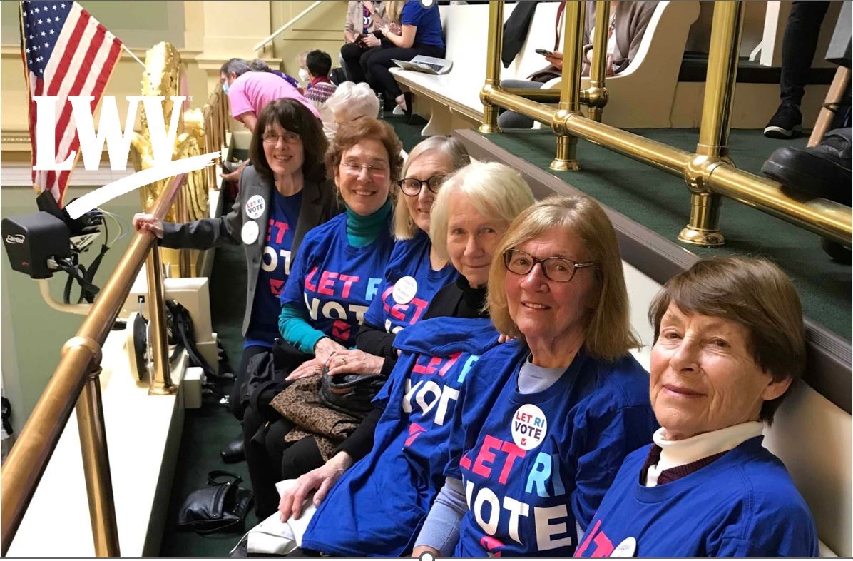 Let RI Vote! at the State House