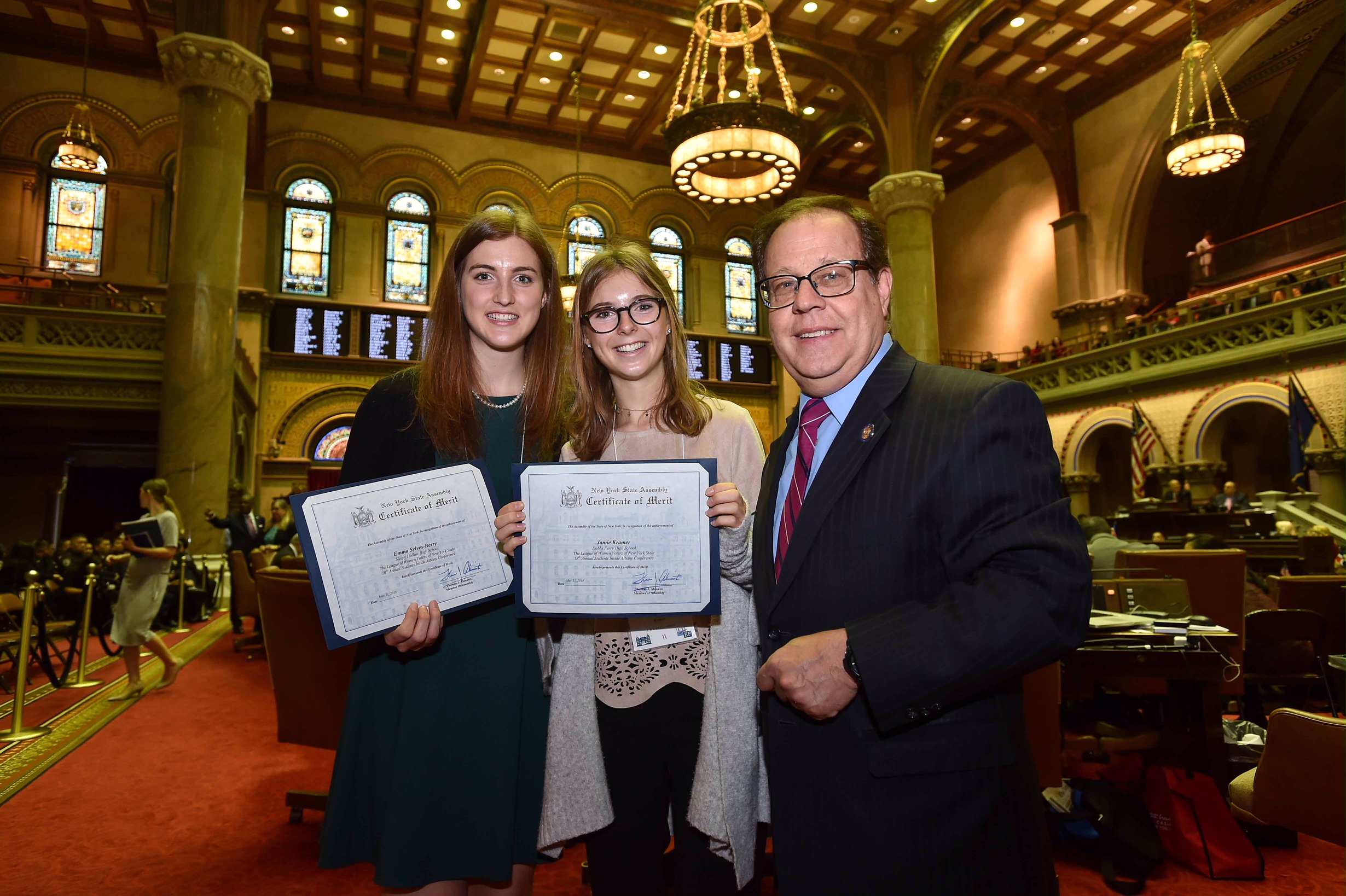Students Inside Albany