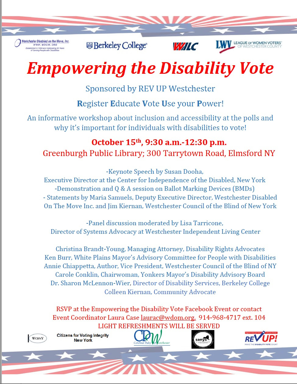 Empowering the Disability Vote