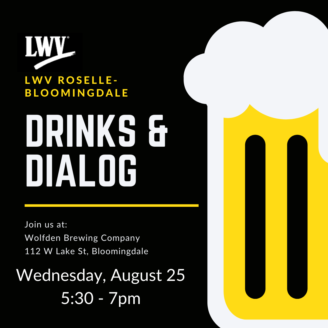 Drinks & Dialog - August 2021