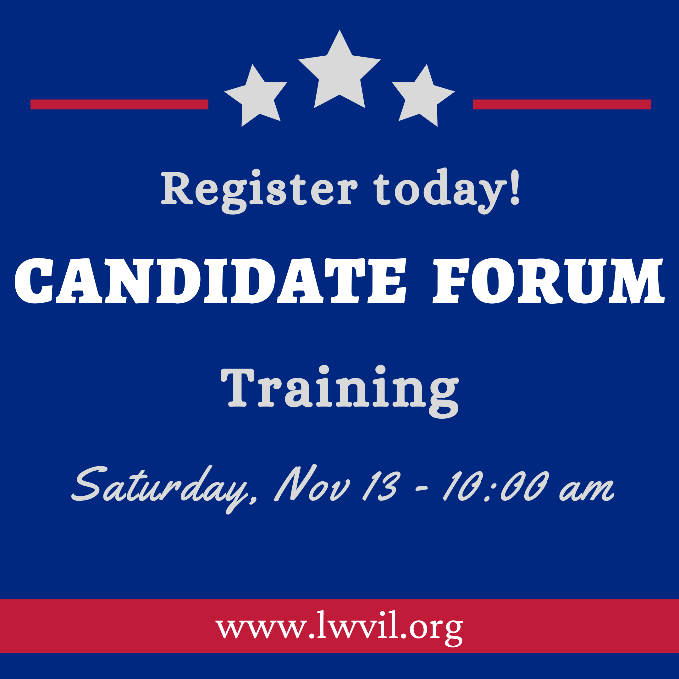 Candidate Forum Training