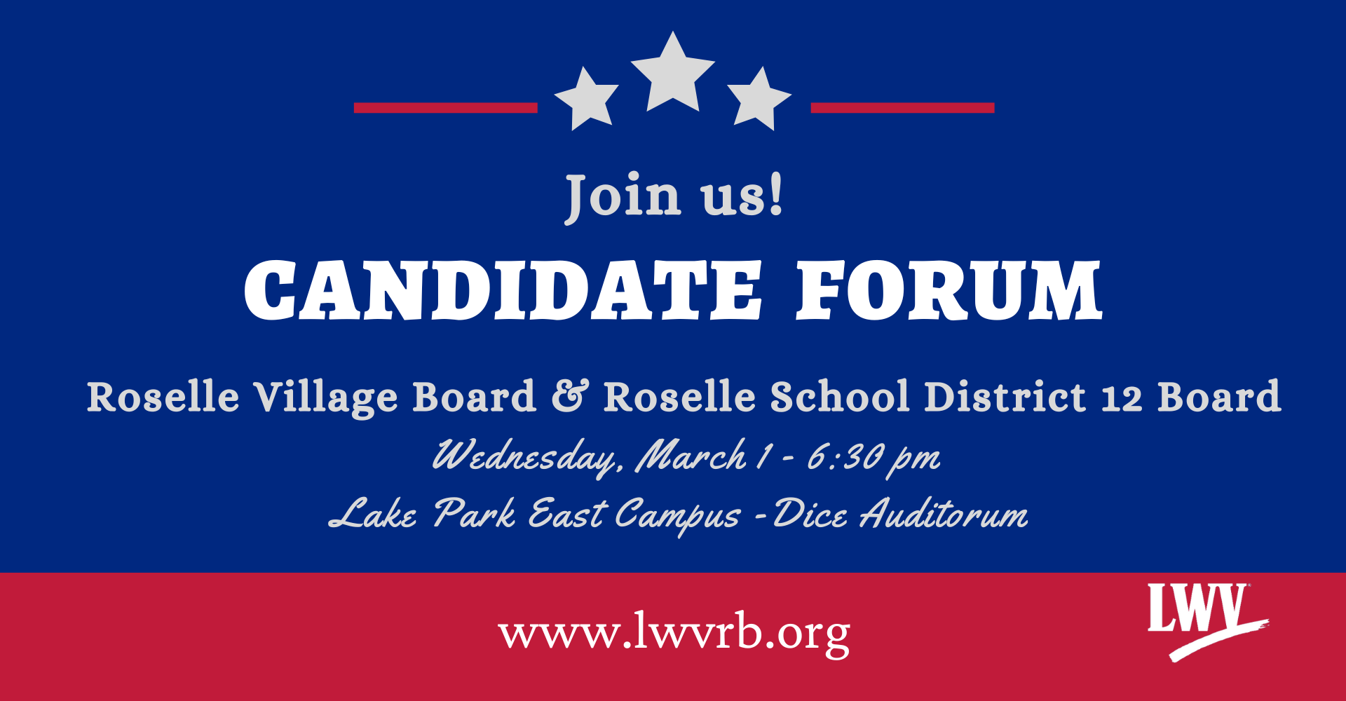 Roselle Candidate Forum