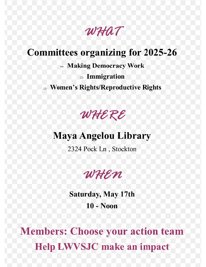 Meeting Info