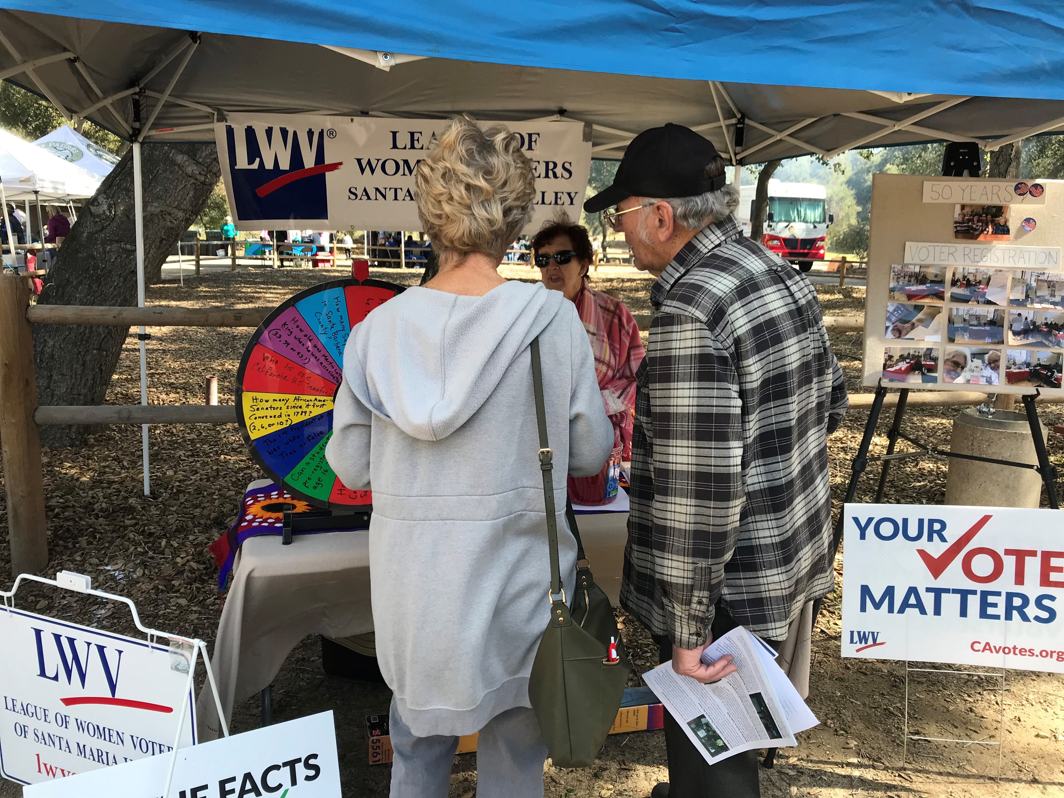 LWVSMV Voter Registration Event
