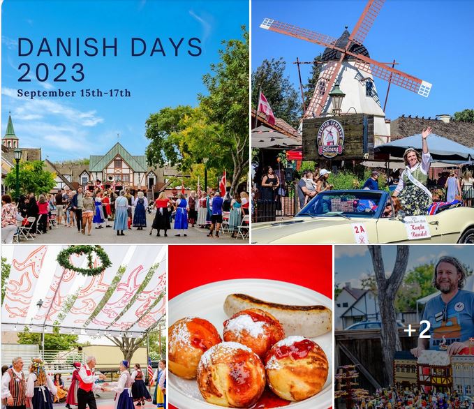 2023 Solvang Danish Days collage