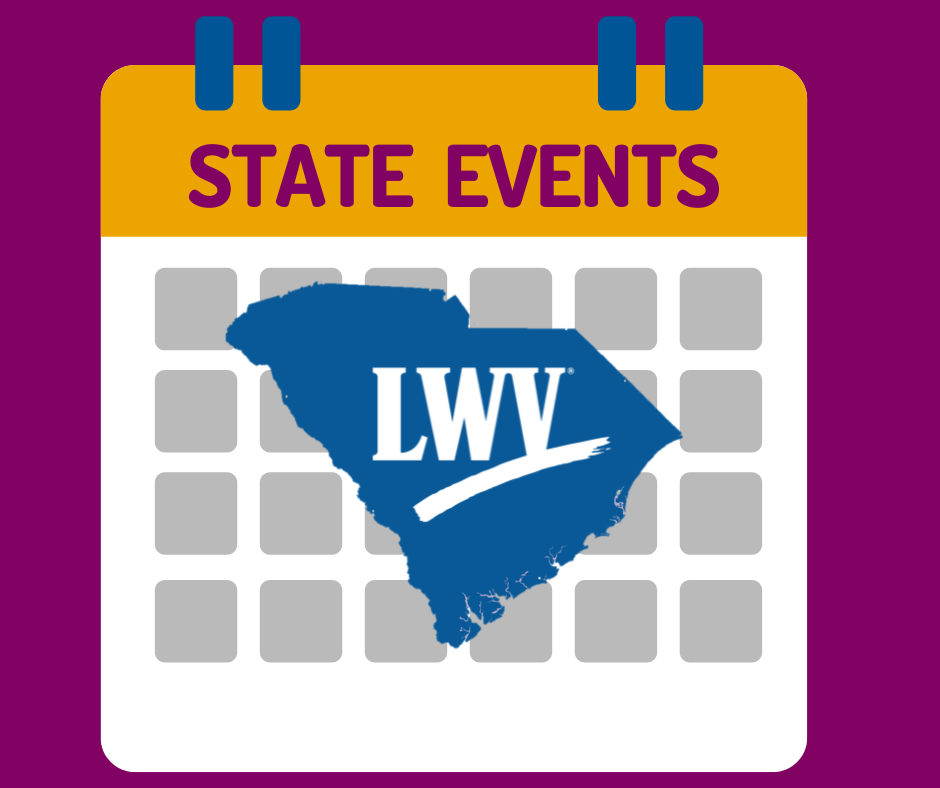 Calendar League of Women Voters of South Carolina Events MyLO