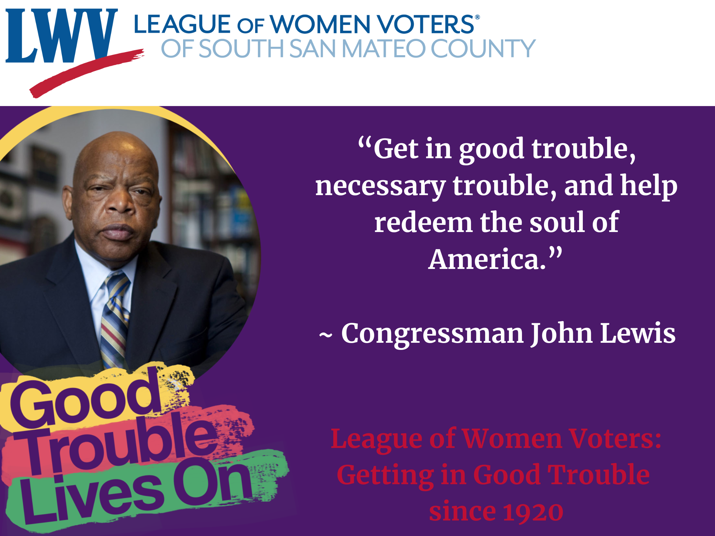 Good Trouble Lives On