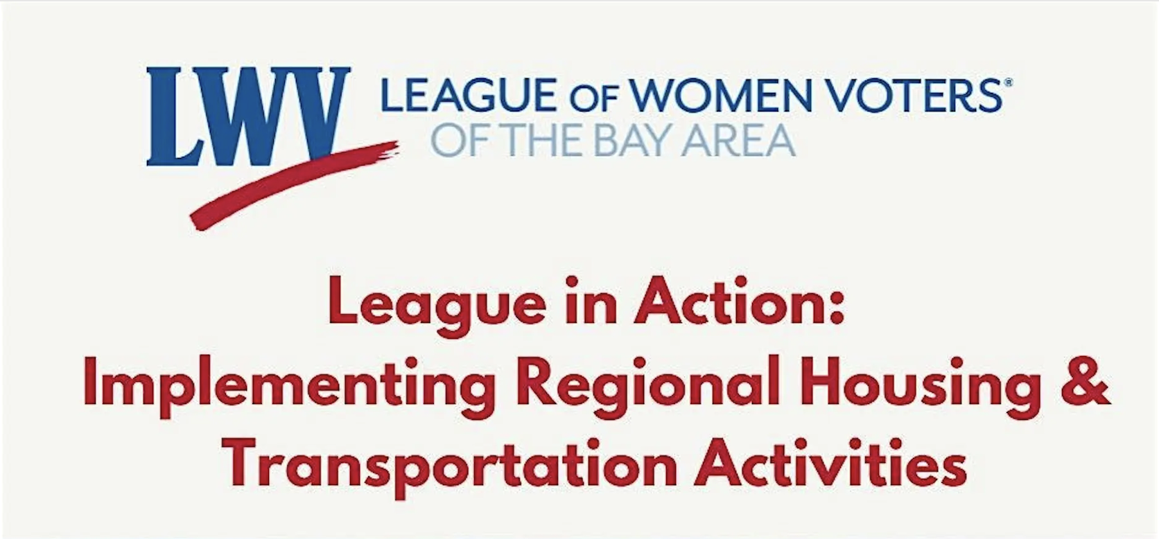 LWV Bay Area Biennial Convention 2026