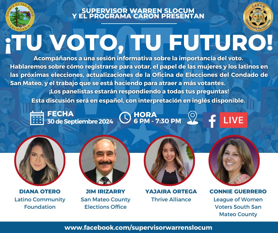 Tu Voto, Tu Futuro/Your Vote, Your Future