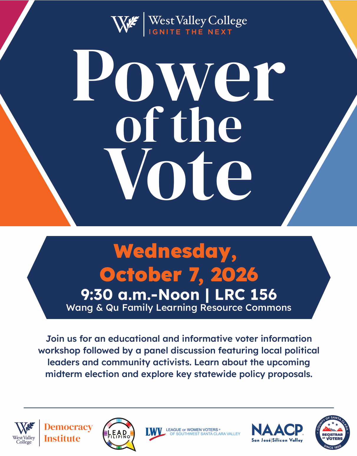 Power of the Vote on October 7, 2026