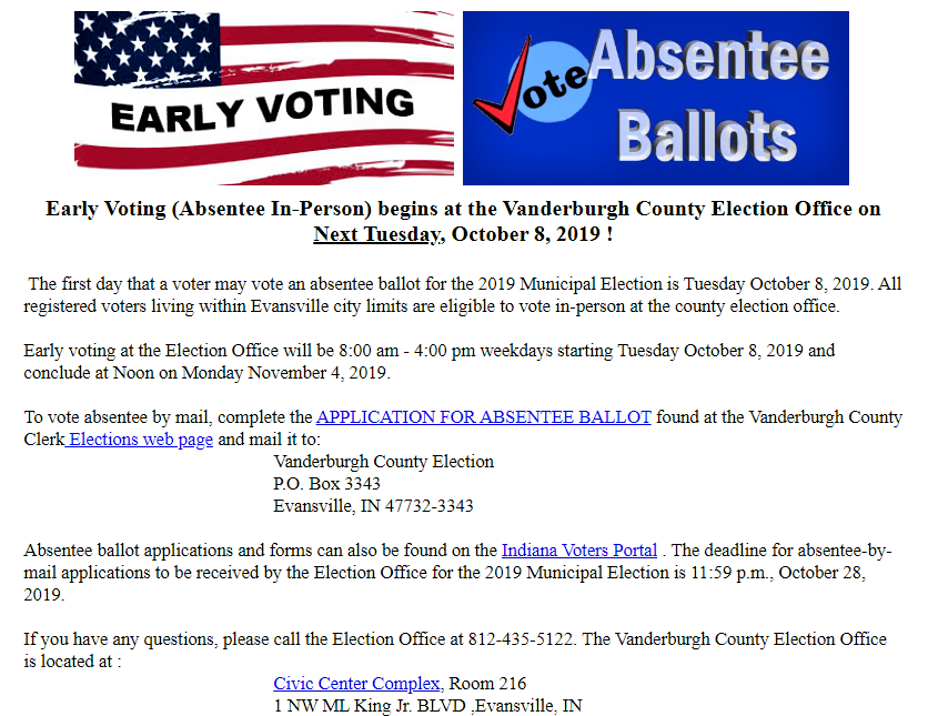 Early Voting