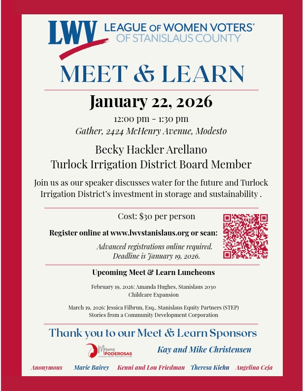Meet & Learn Jan 22, 2026