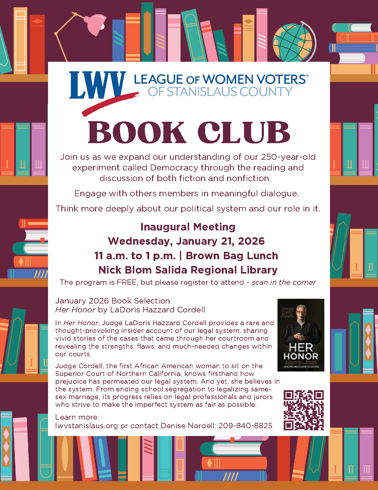 LWVSC Book Club Jan 21