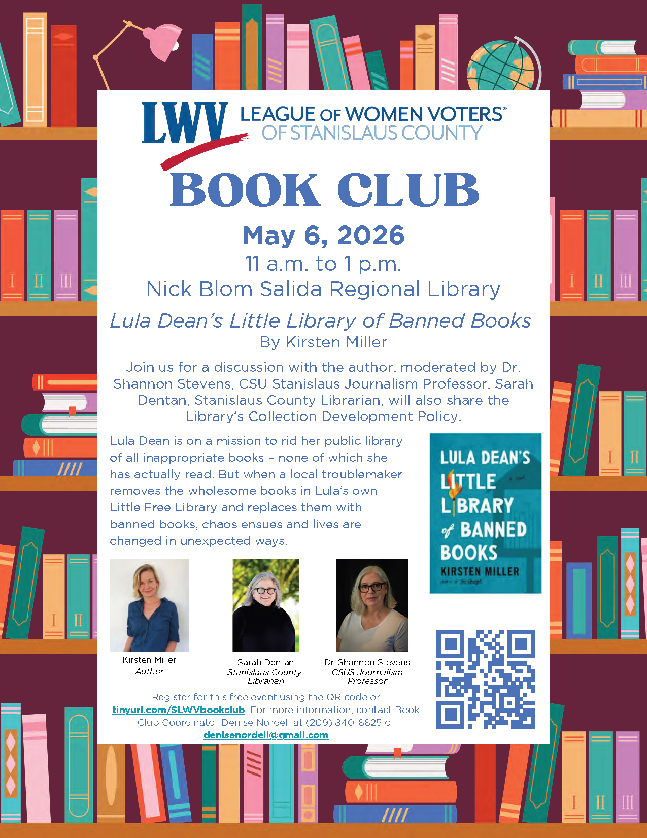 May 6 book club 