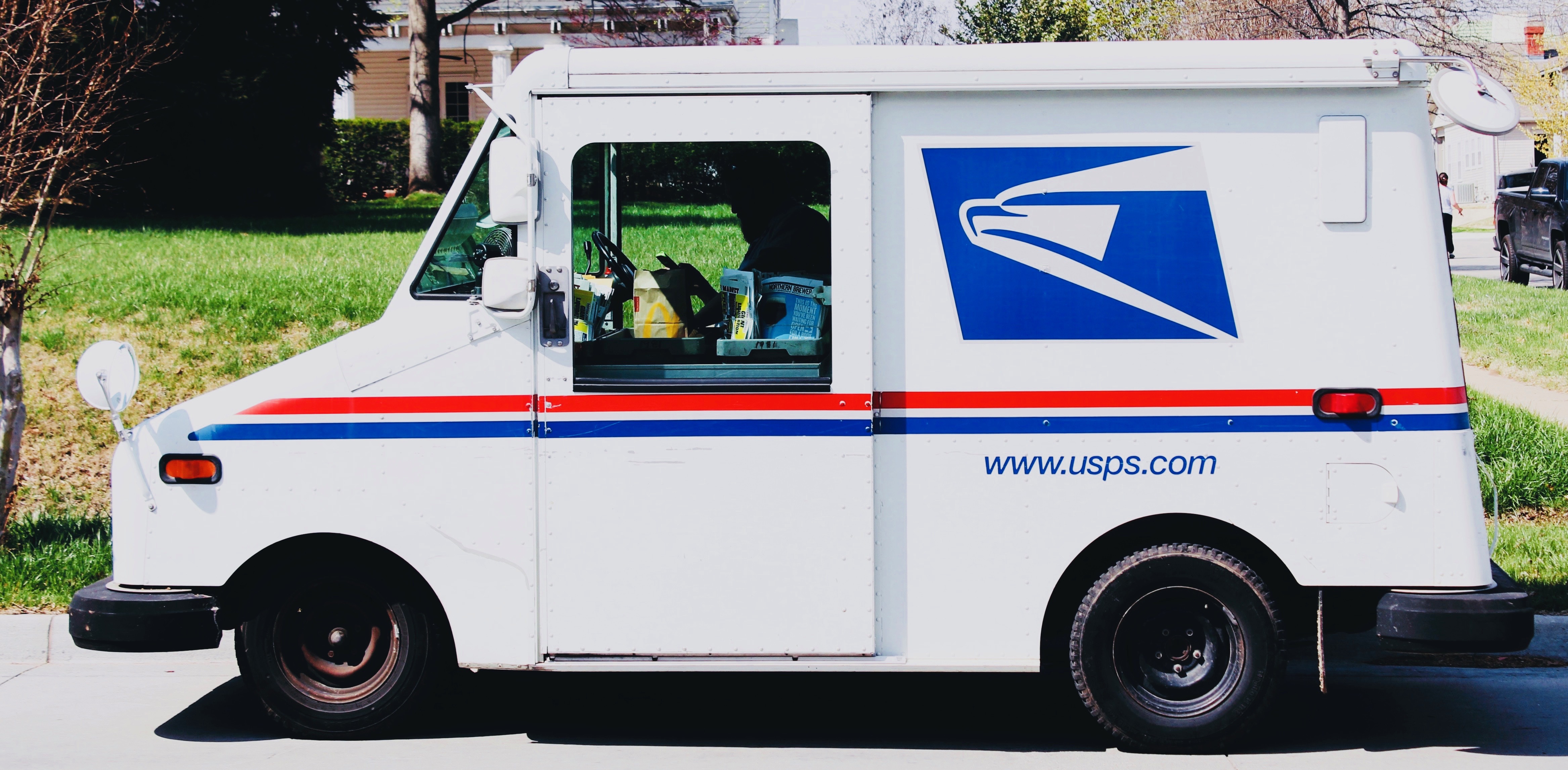 US Post office truck Mail truck