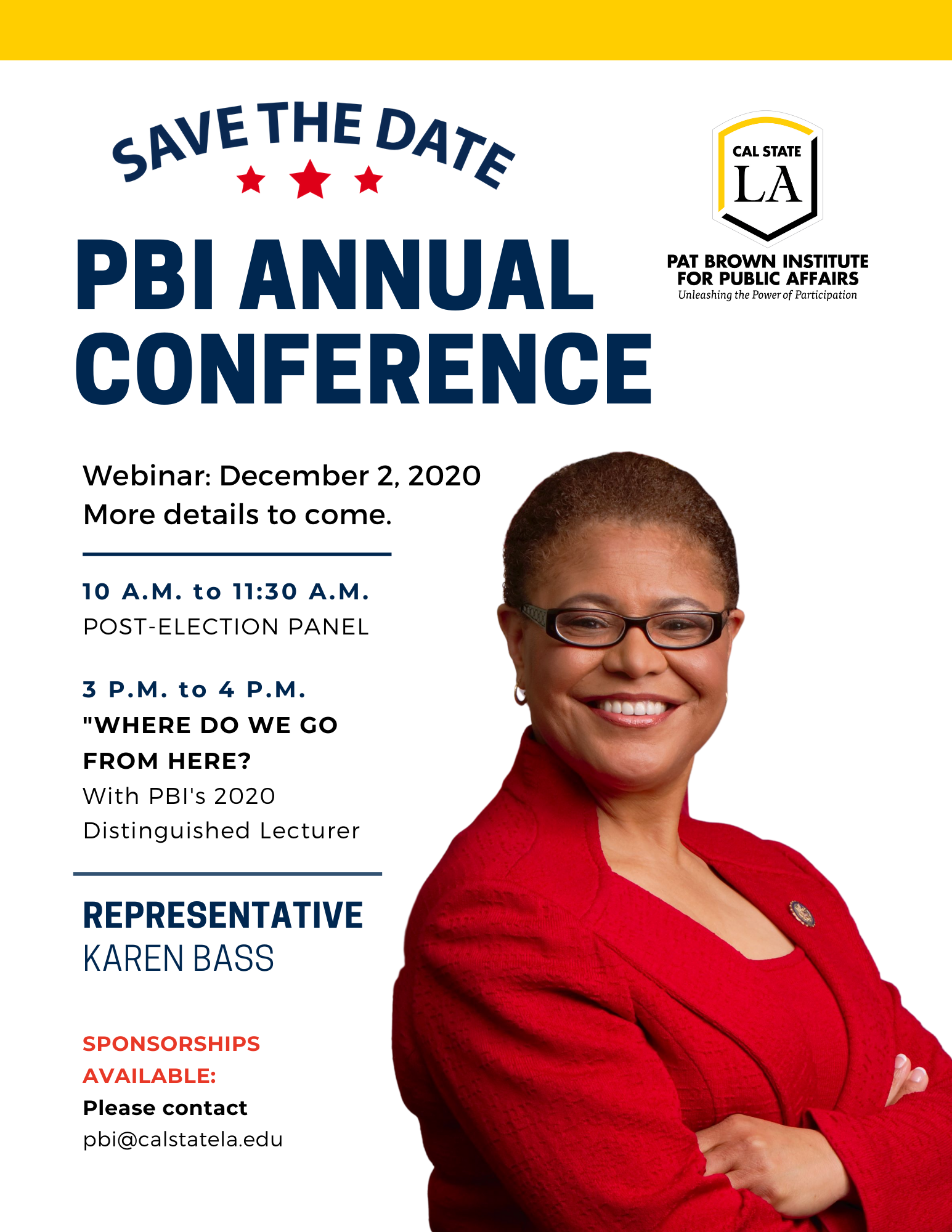 Karen Bass Webinar