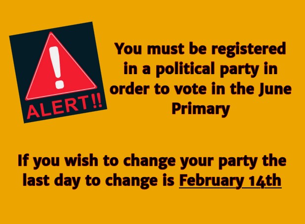 Change political party date