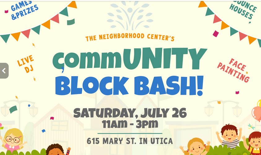neighborhood center community block bash