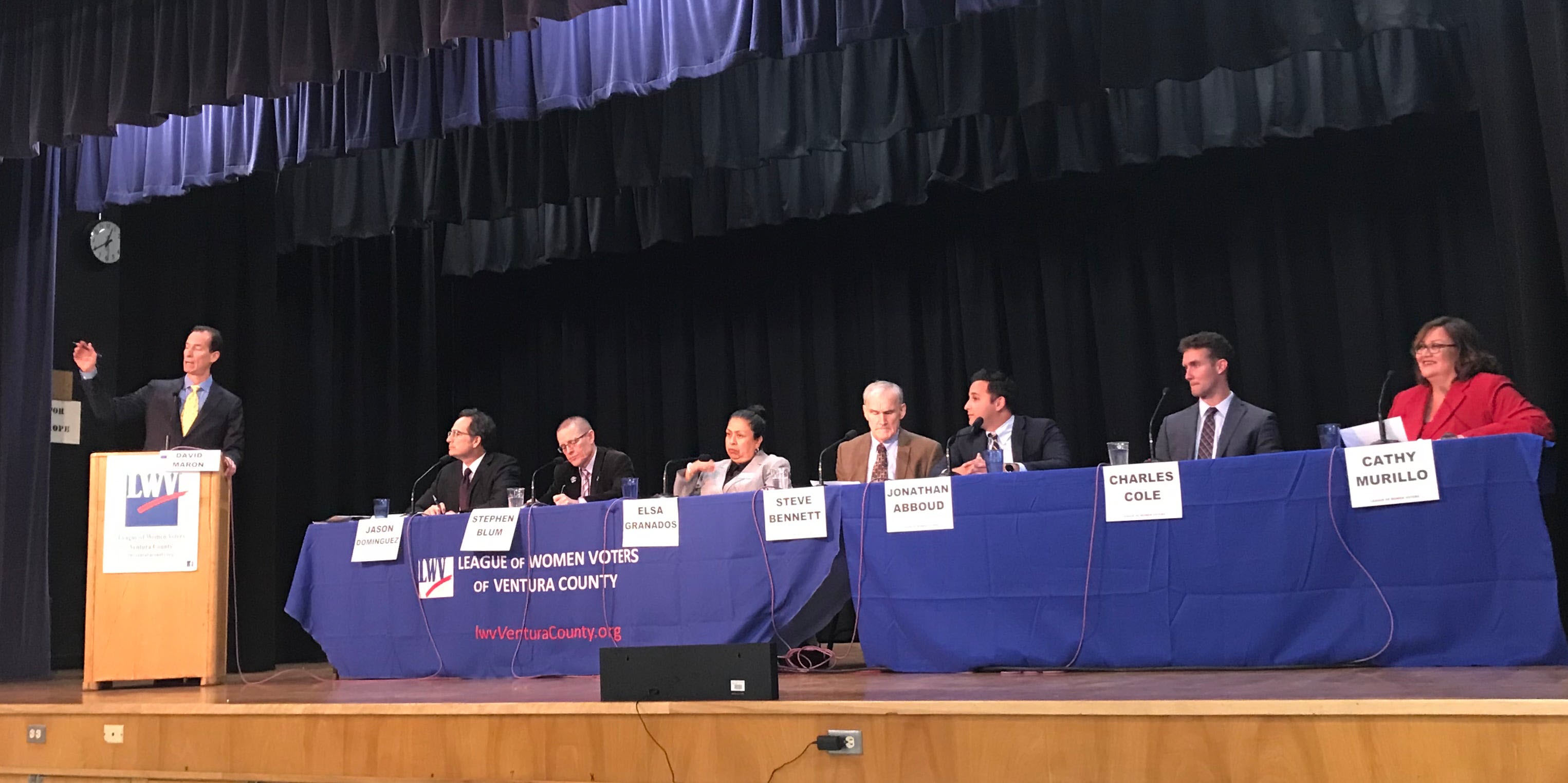Photo courtesy of Ventura County Star - LWVVC AD37 Forum Feb 2020
