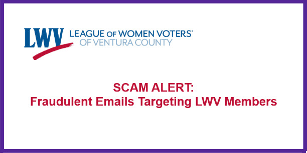 LWVVC Scam Alert