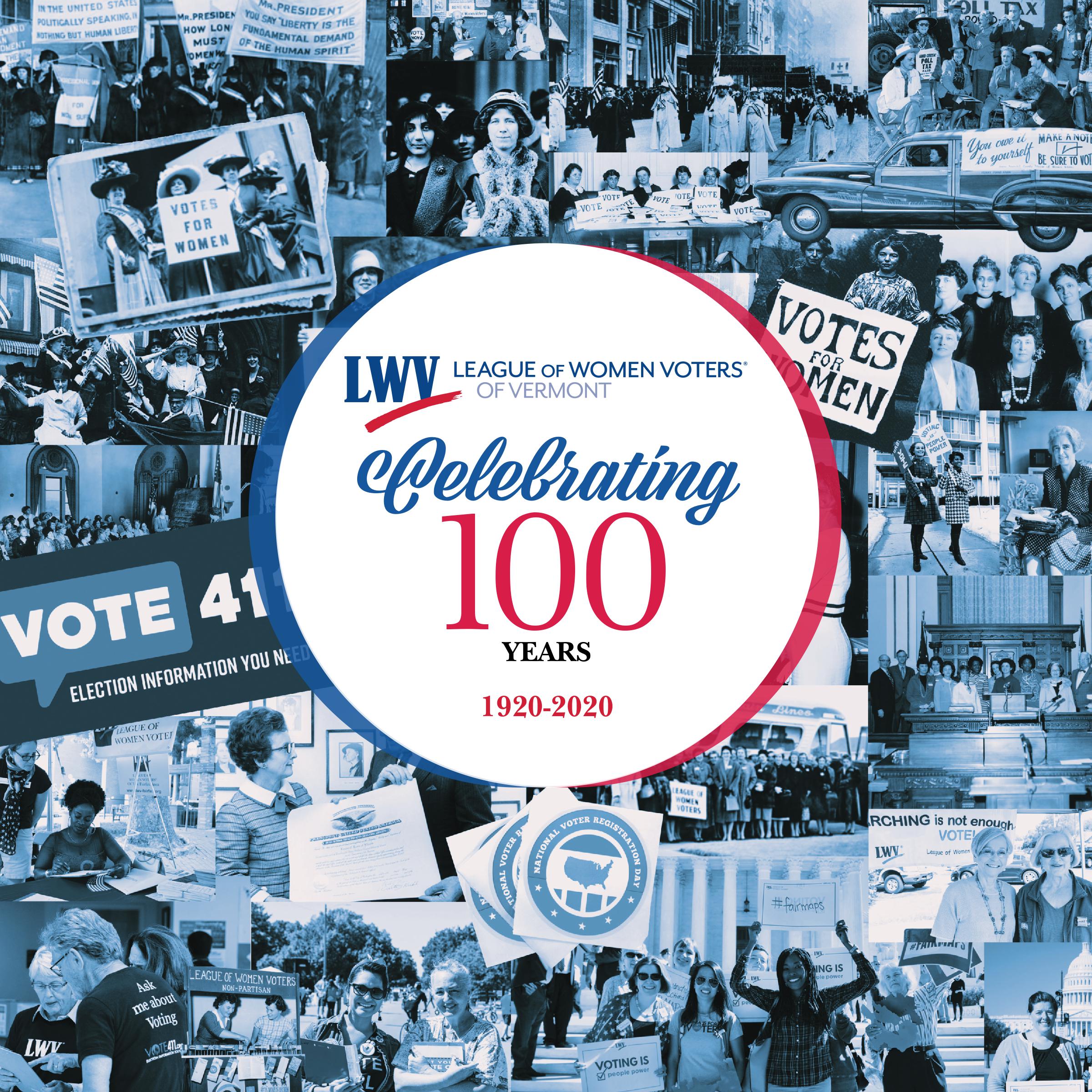 League of Women Voters of Vermont Celebrating 100 Years