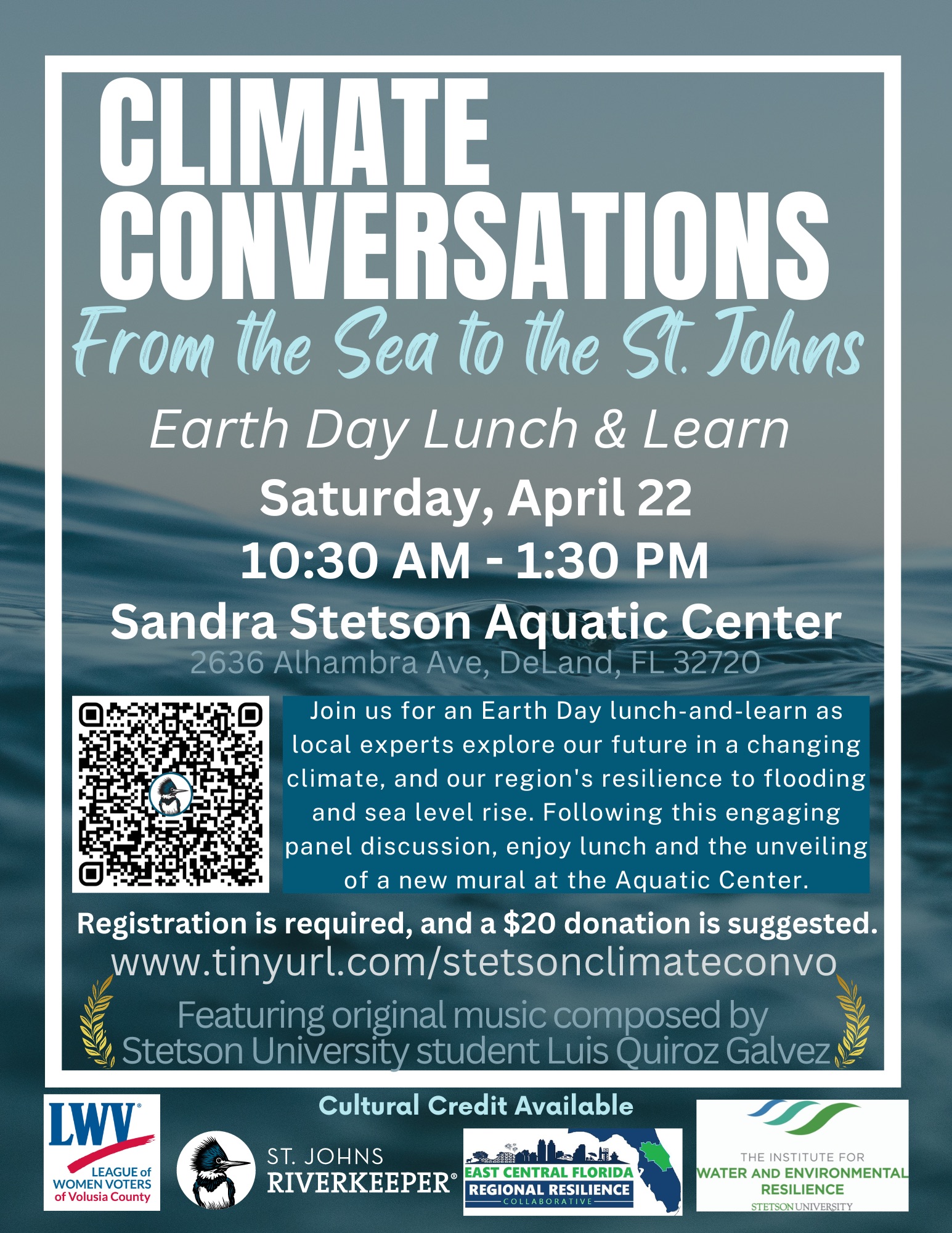 Earth Day Event Climate Conversations: From the Sea to the St. Johns