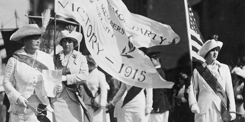 Celebrating women's right to vote