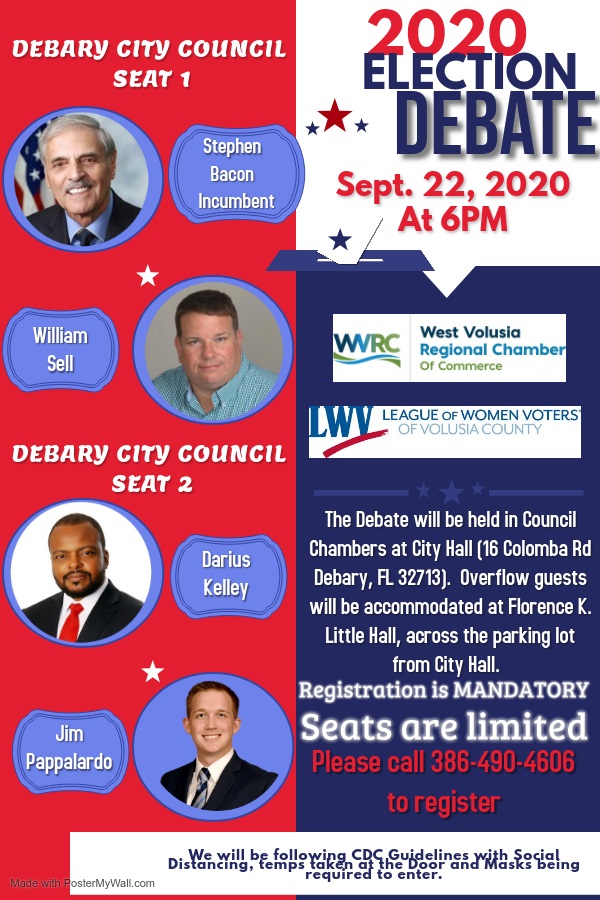 Debary Candidates Forum Flier