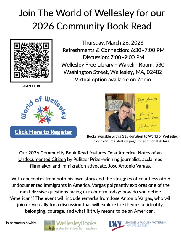 World of Wellesley Community Bookk Read