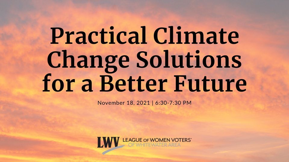 Practical Climate Change Solutions for a Better Future