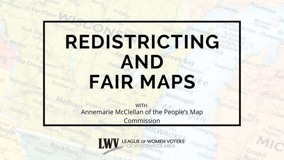 Redistricting and Fair Maps with Annemarie McClellan
