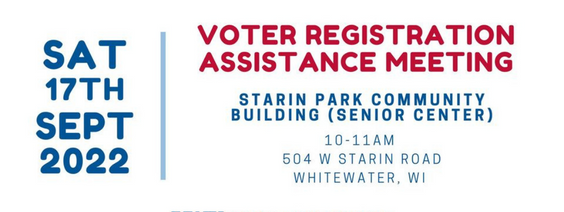 Voter Registration Assistance Training 