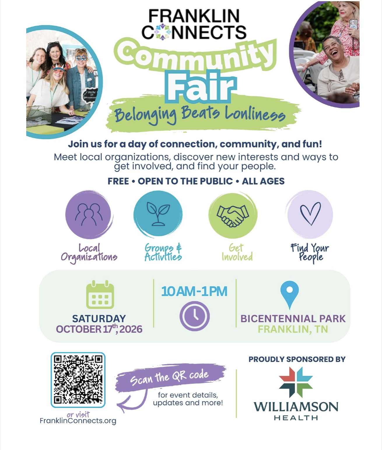 Poster of Franklin Connect Event
