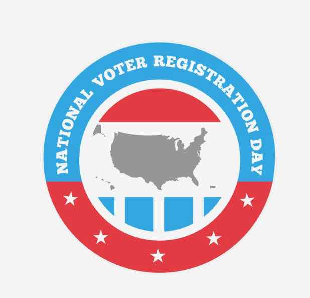Logo of National Voter Registration Day