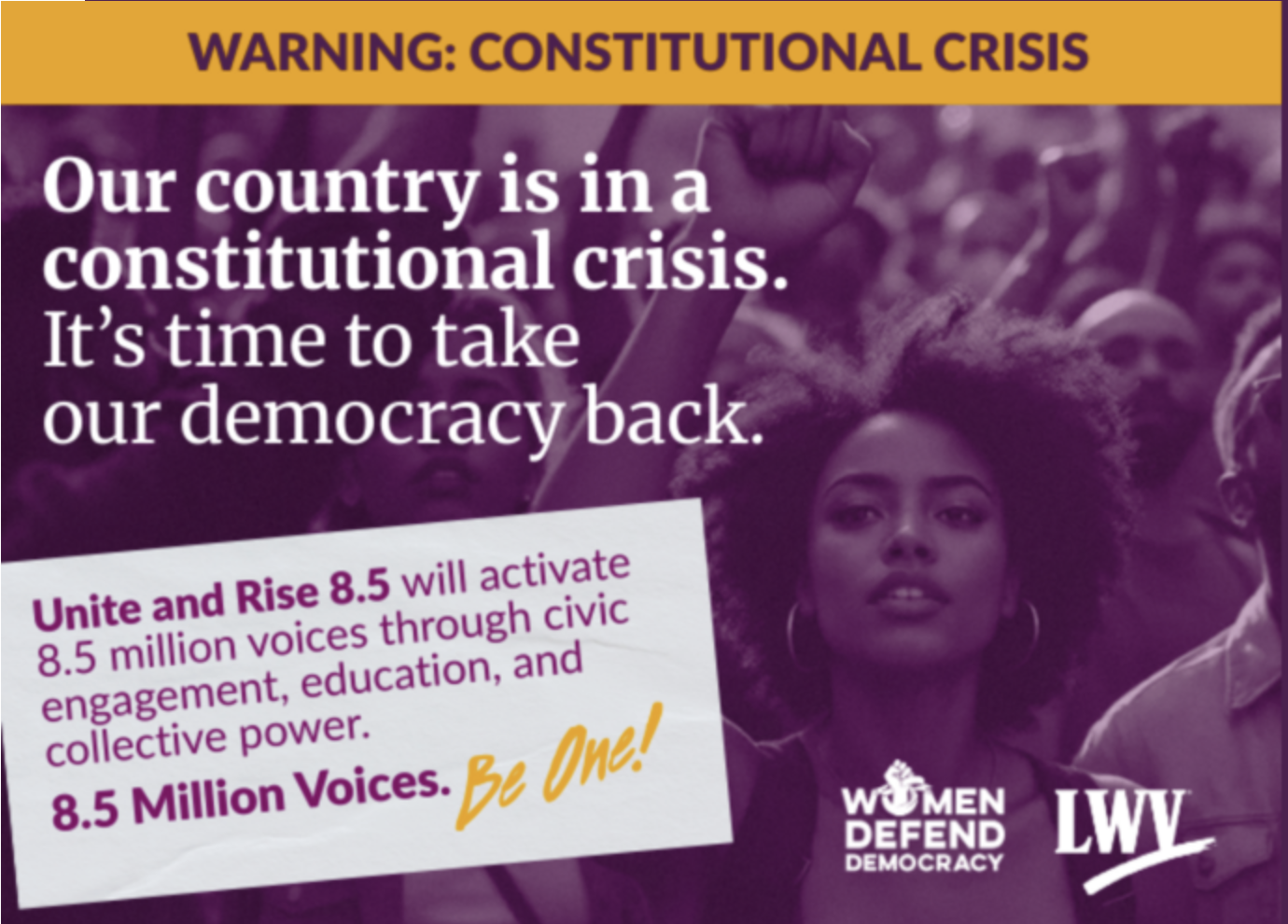 Poster of United and Rise event