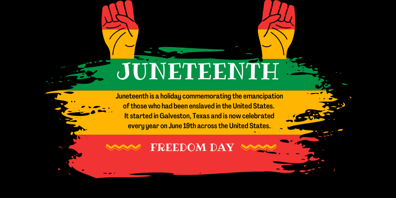 Juneteenth graphic 