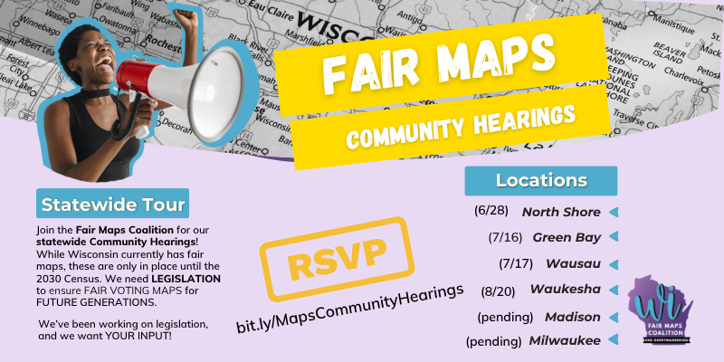 WI Fair Maps Community Hearing - State Tour