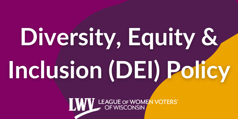 Diversity, Equity and Inclusion Policy